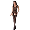 femme bs062 bodystocking noir taille unique