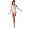 femme bs064 bodystocking blanc taille unique