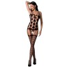 femme bs067 bodystocking noir taille unique