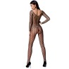 femme bs068 bodystocking noir taille unique