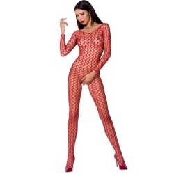 femme bs068 bodystocking rouge taille unique