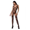 femme bs074 bodystocking taille unique noir