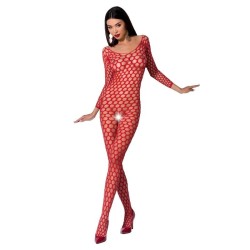 femme bs077 bodystocking taille unique rouge