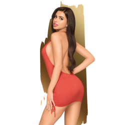 earth shaker robe courte rouge l-xl
