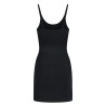 single robe invisible noir taille s