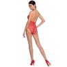 femme bs087 bodystocking rouge taille unique