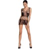 femme bs090 bodystocking noir taille unique
