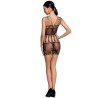 femme bs090 bodystocking noir taille unique