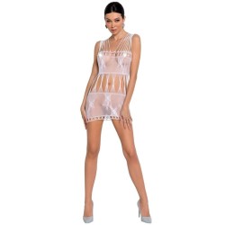femme bs090 bodystocking blanc taille unique