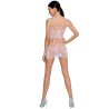 femme bs090 bodystocking blanc taille unique