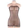 robe corps en filet avec diamants s-l