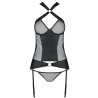 amanda corset en cuir écologique s-m