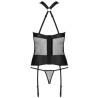 amanda corset cuir écologique l-xl