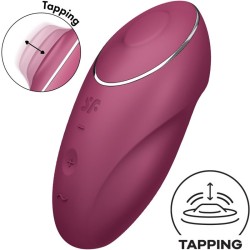 tap & climax 1 vibrateur lay-on rouge