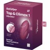 tap & climax 1 vibrateur lay-on rouge