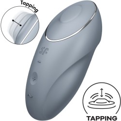 tap & climax 1 vibrateur lay-on gris