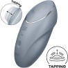 tap & climax 1 vibrateur lay-on gris