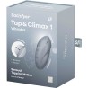 tap & climax 1 vibrateur lay-on gris