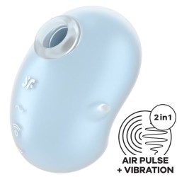 cutie ghost vibrateur poser bleu clair