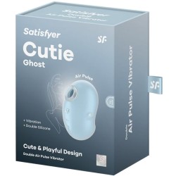 cutie ghost vibrateur poser bleu clair