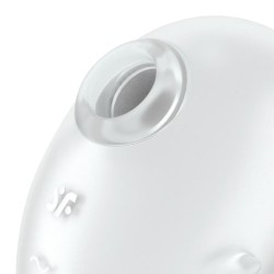 cutie ghost vibrateur  poser blanc