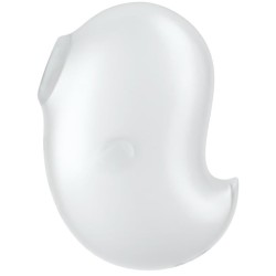 cutie ghost vibrateur  poser blanc