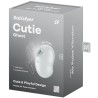 cutie ghost vibrateur  poser blanc