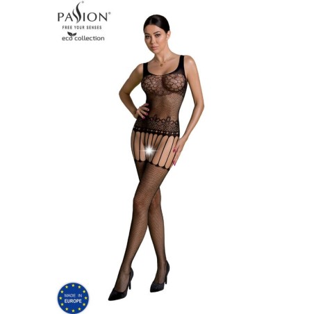 bodystocking eco collection eco bs001 noir