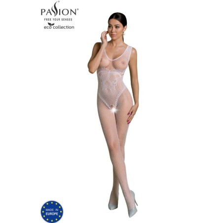 bodystocking eco collection eco bs003 blanc