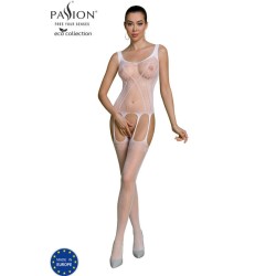 bodystocking eco collection eco bs007 blanc