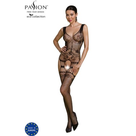 bodystocking eco collection eco bs009 noir