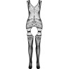 bodystocking eco collection eco bs009 noir