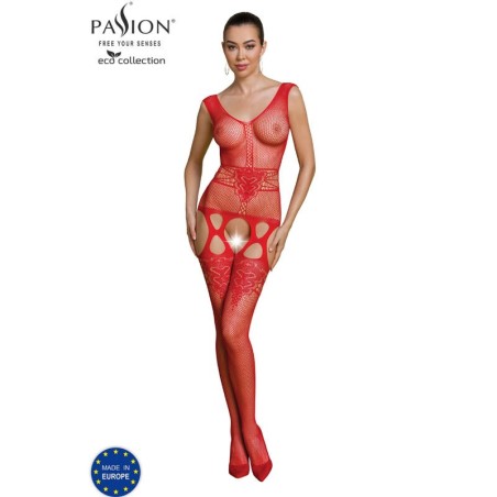 bodystocking eco collection eco bs014 rouge