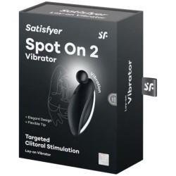 spot on 2 vibrateur lay-on noir