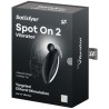 spot on 2 vibrateur lay-on noir