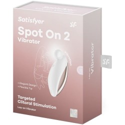 spot on 2 vibrateur lay-on blanc