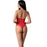 bs094 bodystocking rouge taille unique