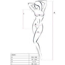 bs094 bodystocking rouge taille unique