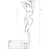 bs094 bodystocking rouge taille unique