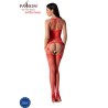 bs095 bodystocking rouge taille unique