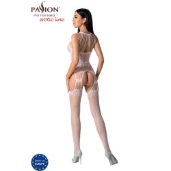 bs095 bodystocking blanc taille unique