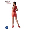 bs097 bodystocking rouge taille unique