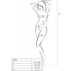bs098 bodystocking noir taille unique