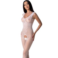 bs098 bodystocking blanc taille unique