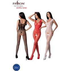 bs098 bodystocking blanc taille unique