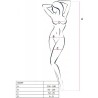 bs099 bodystocking blanc taille unique