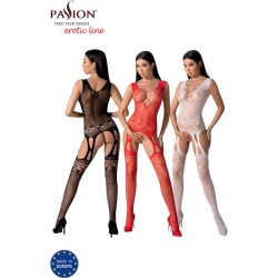 bs099 bodystocking blanc taille unique