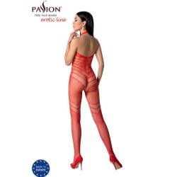 bs100 bodystocking rouge taille unique