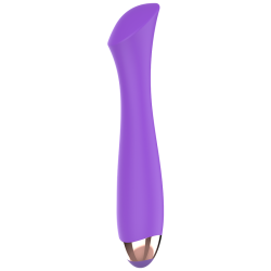 vibrateur rechargeable en silicone mandy point "k"