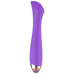 vibrateur rechargeable en silicone mandy point "k"